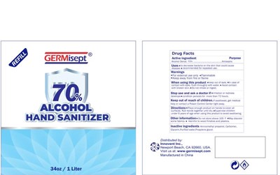 Label 1000 mL (1000ml Label)